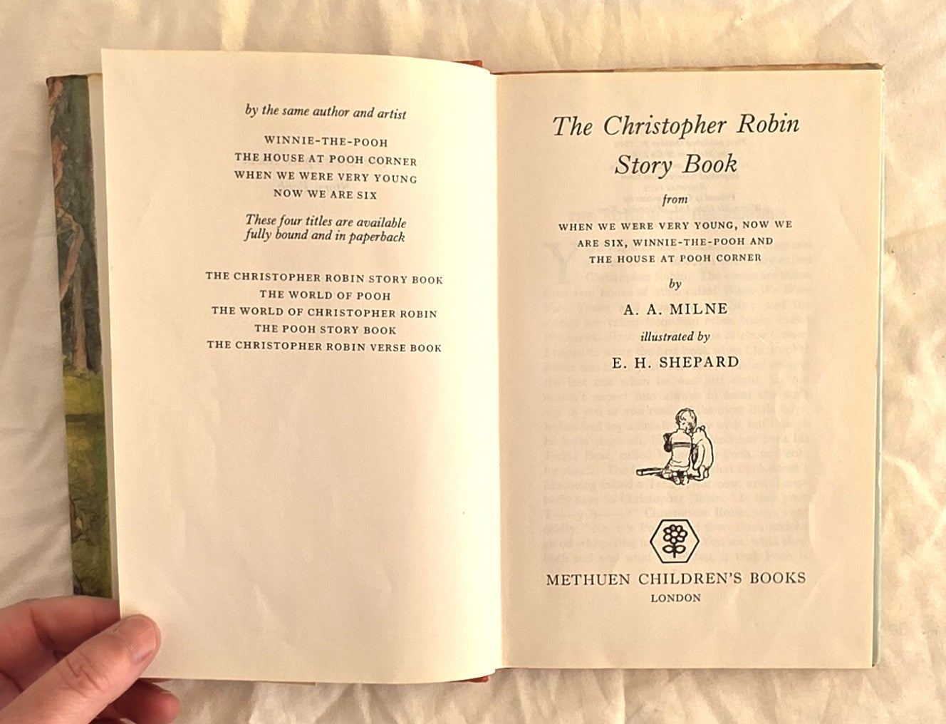 The Christopher Robin Story Book by A. A. Milne