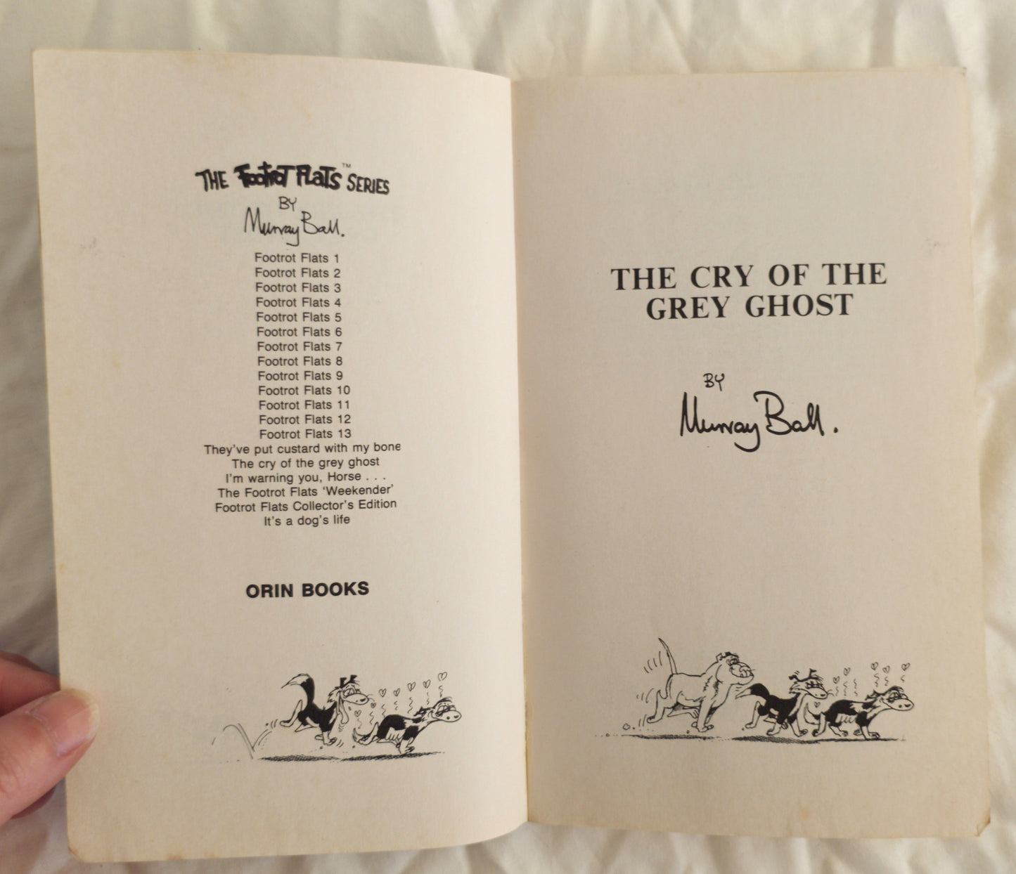 The Cry of the Grey Ghost by Murray Ball