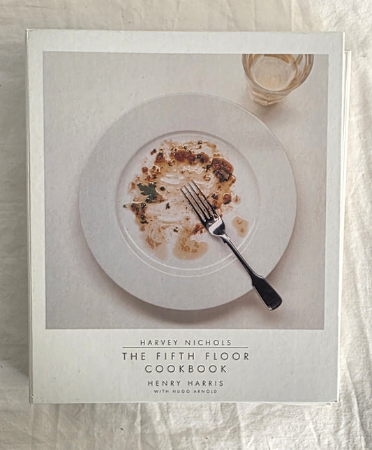 Book cover of 'The Fifth Floor Cookbook' by Henry Harris with a plate and fork on a neutral background.