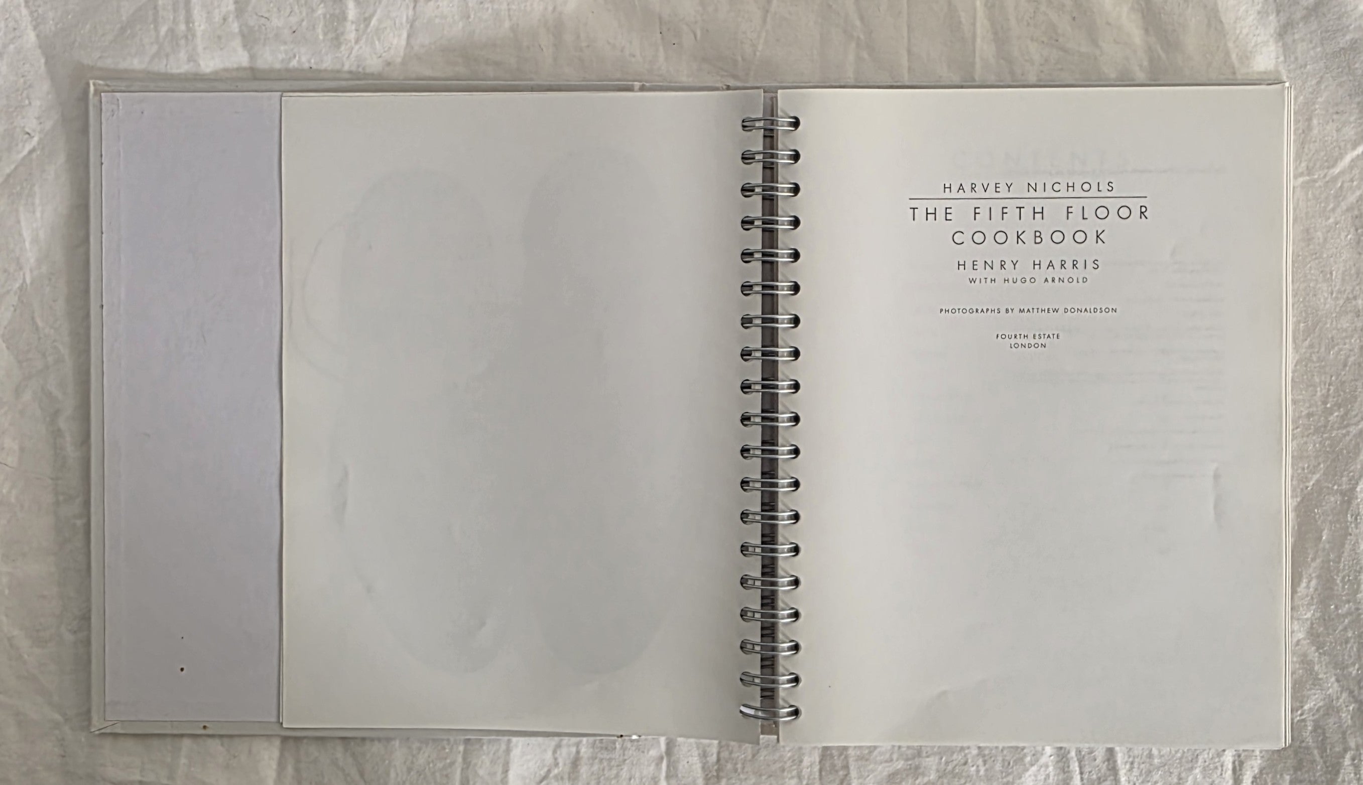 Harvey Nichols The Fifth Floor Cookbook by Henry Harris with Hugo
