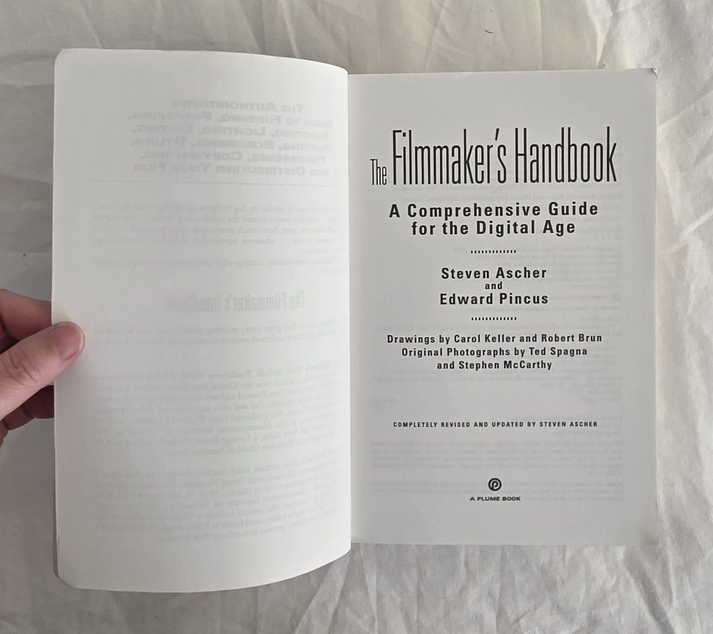 The Filmmaker’s Handbook by Steven Ascher and Edward Pincus