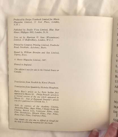 The Films of Jean-Luc Godard by Various