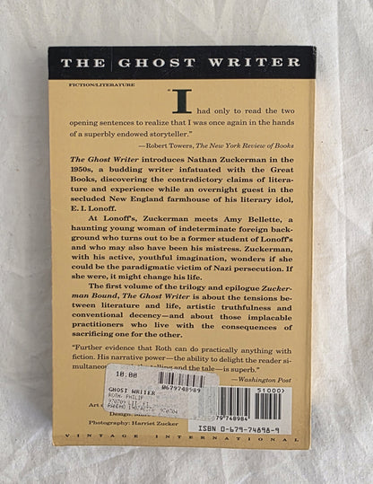 The Ghost Writer by Philip Roth