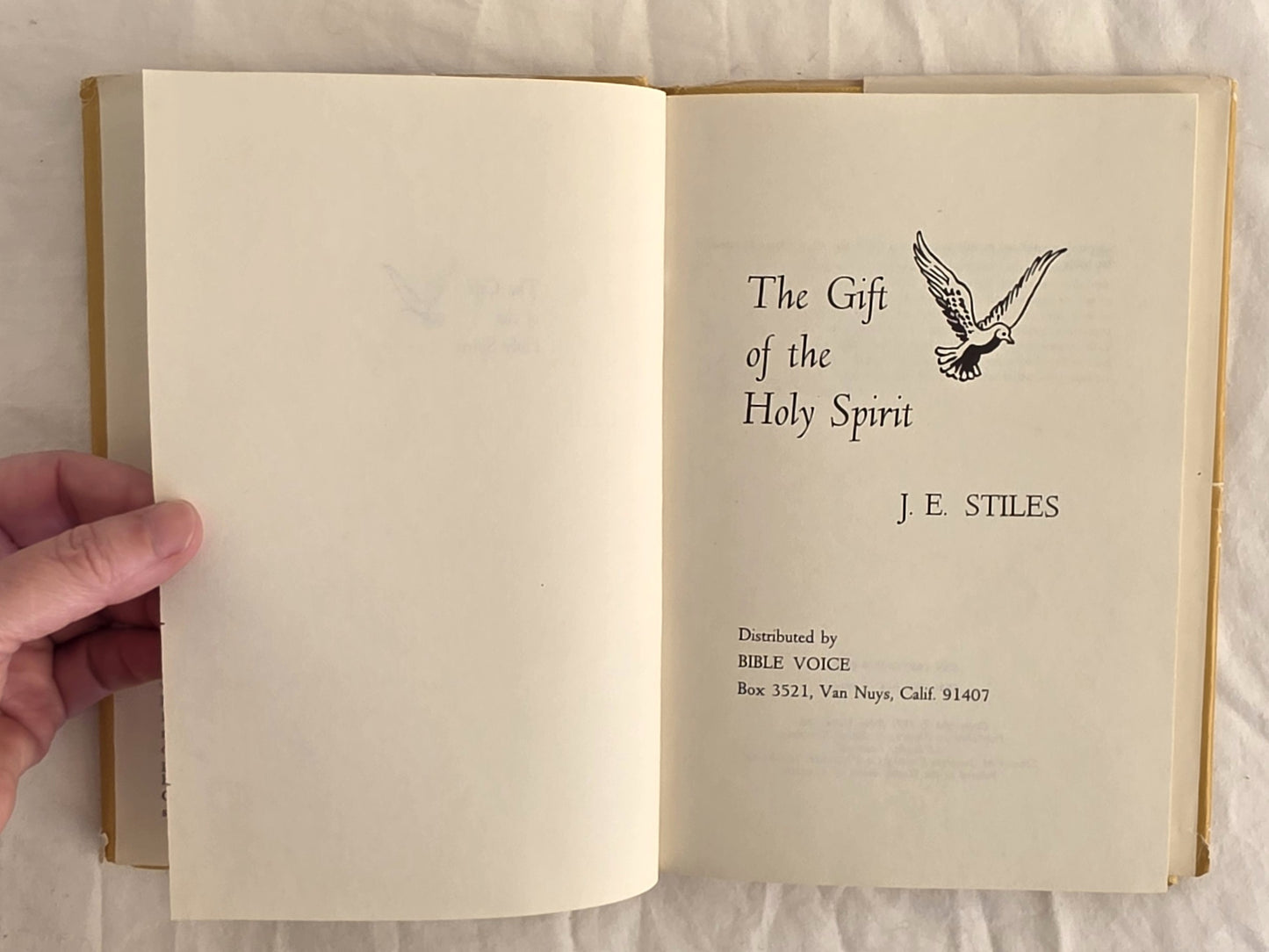 The Gift of the Holy Spirit by J. E. Stiles