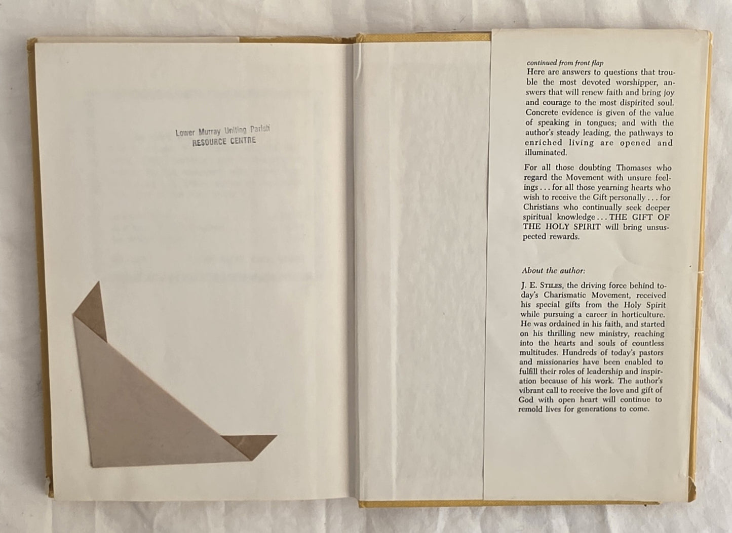 The Gift of the Holy Spirit by J. E. Stiles