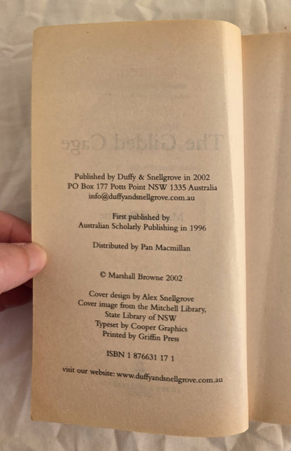 The Gilded Cage by Marshall Browne