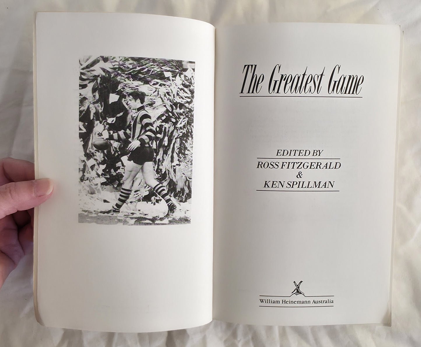 The Greatest Game by Ross Fitzgerald and Ken Spillman