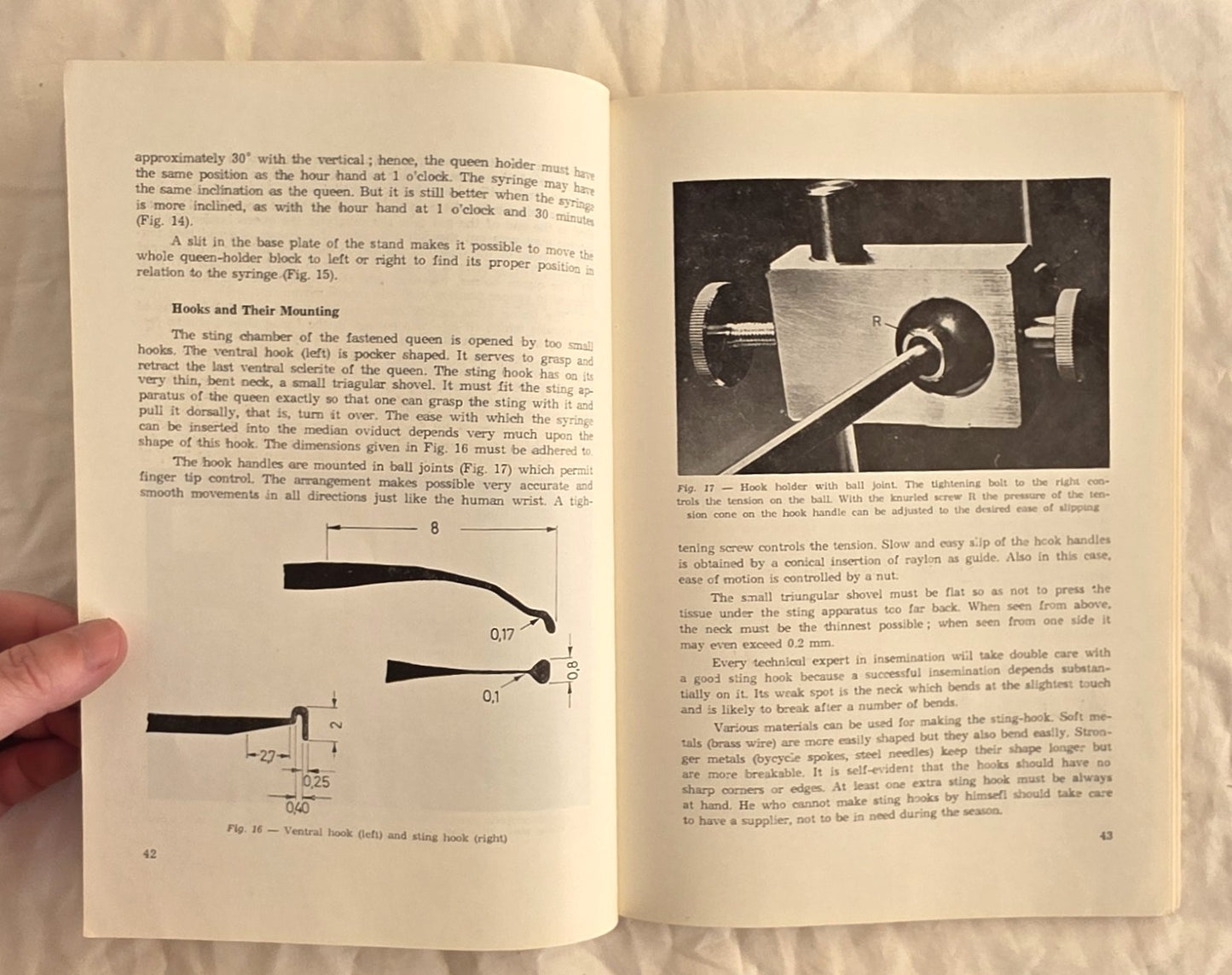 The Instrumental Insemination of the Queen Bee by Friedrich Ruttner