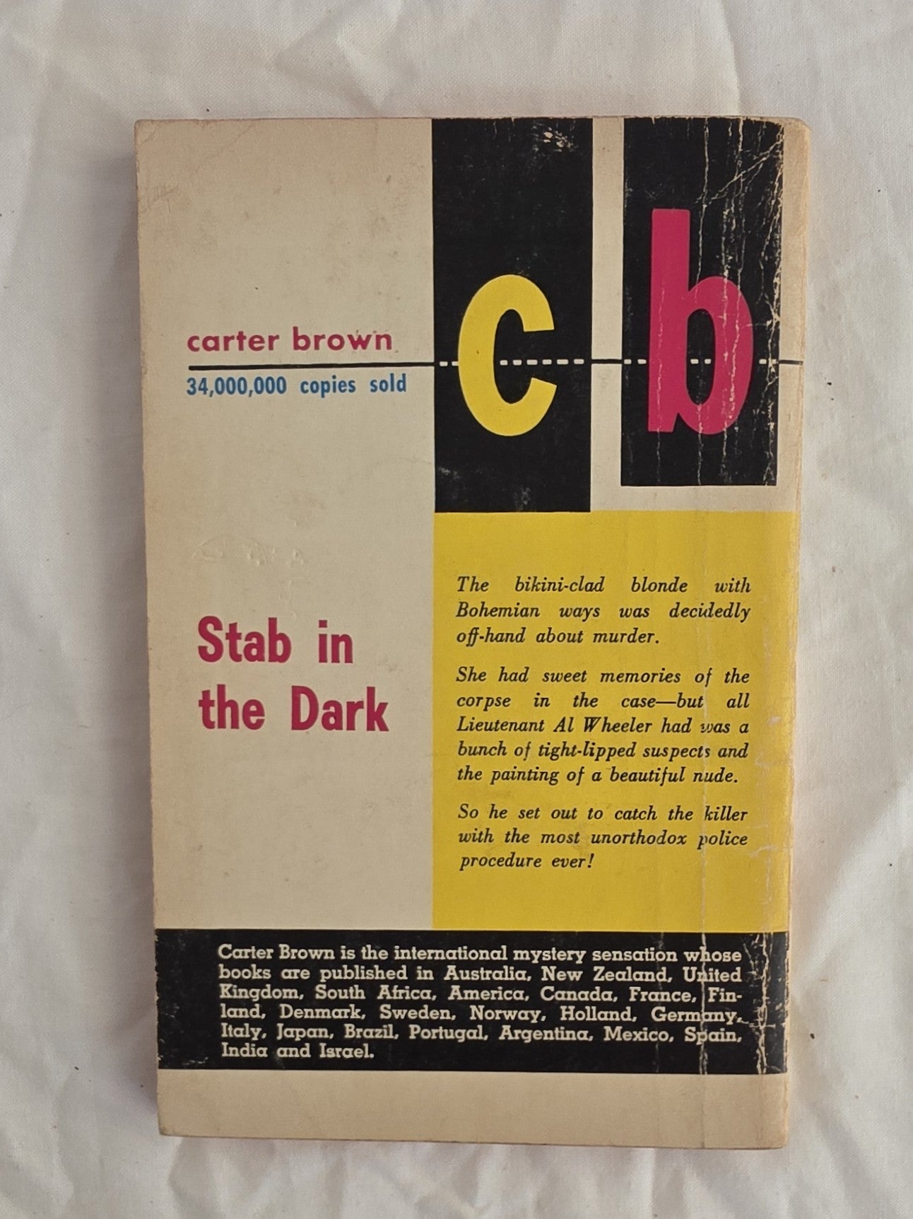 The Lady is Not Available by Peter Carter Brown