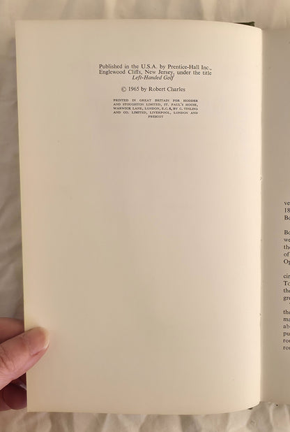 The Left-Hander from New Zealand by Bob Charles with Roger P. Ganem