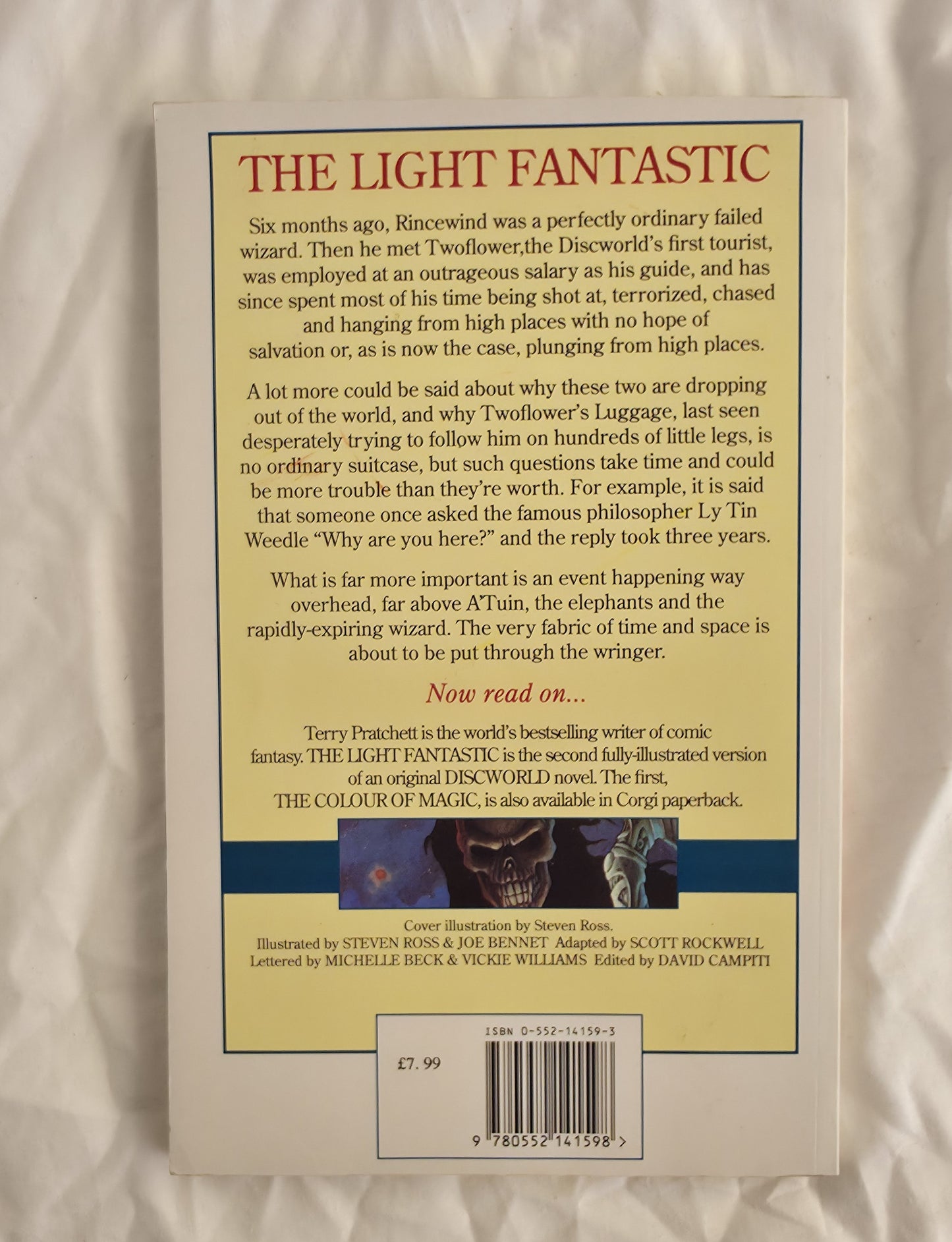 Terry Pratchett’s The Light Fantastic by Terry Pratchett