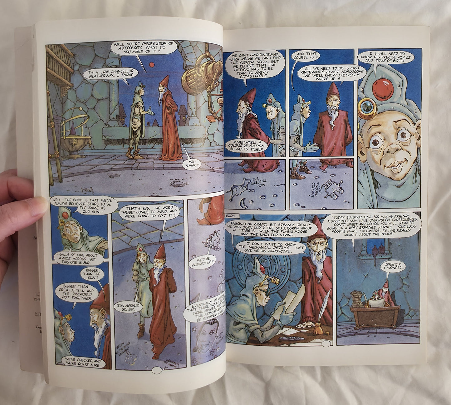 Terry Pratchett’s The Light Fantastic by Terry Pratchett