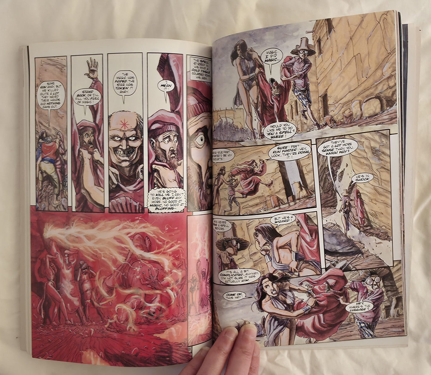 Terry Pratchett’s The Light Fantastic by Terry Pratchett