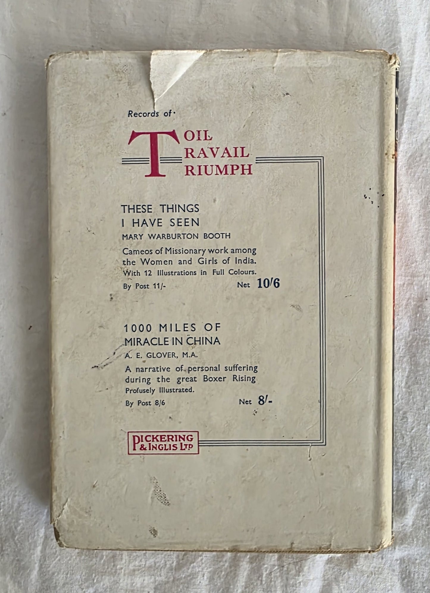 The Missionary Heroine of Calabar by Esther E. Enock