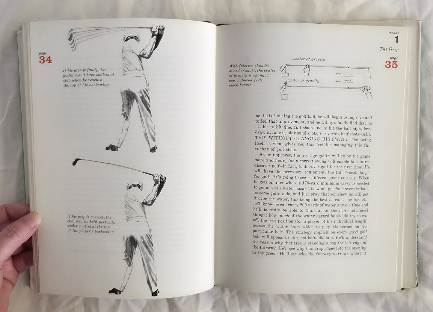 The Modern Fundamentals of Golf by Ben Hogan with Herbert Warren Wind