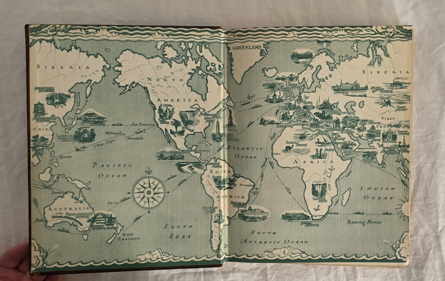 The Modern Pictorial World Atlas