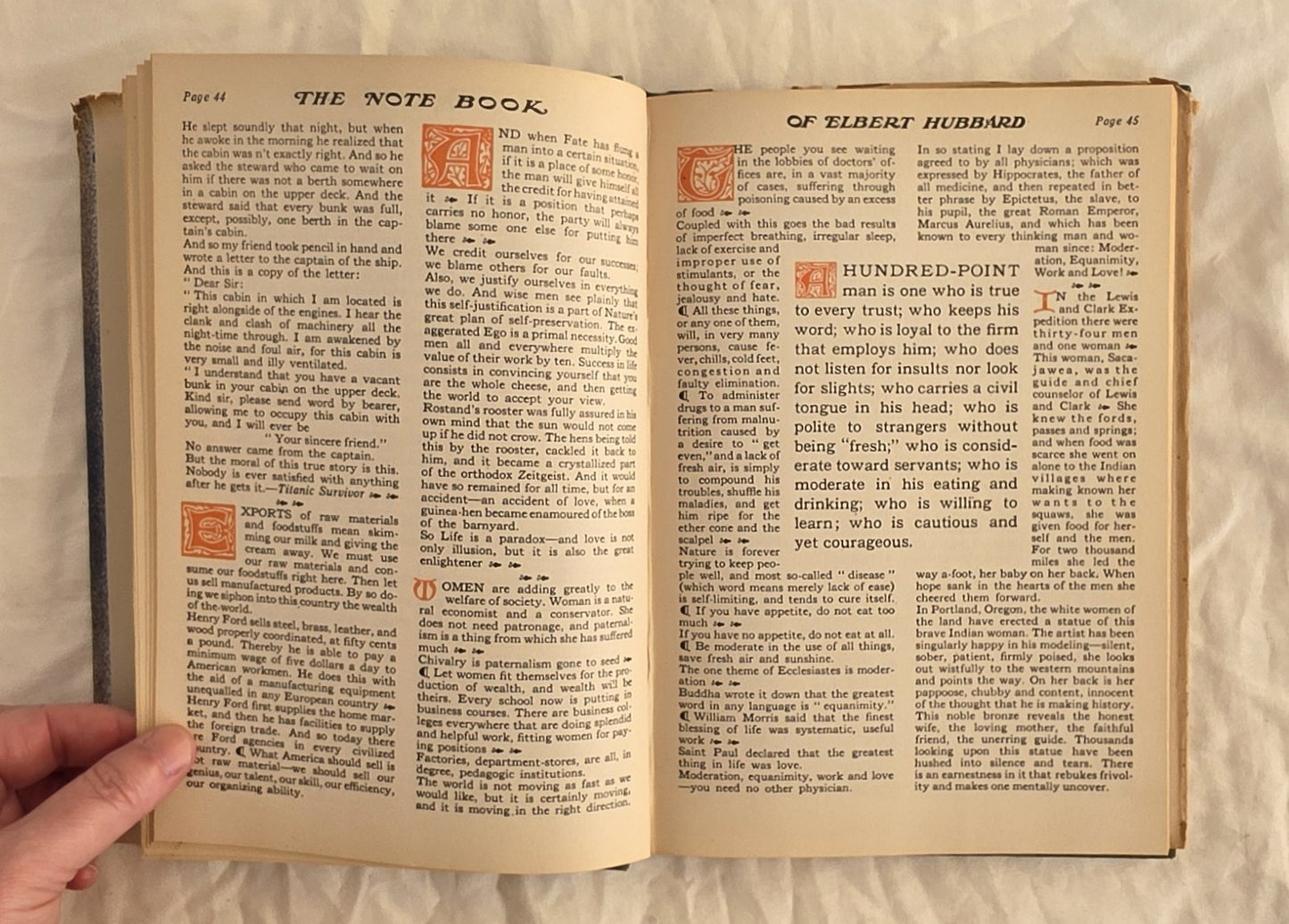 The Notebook of Albert Hubbard by Elbert Hubbard II