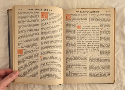 The Notebook of Albert Hubbard by Elbert Hubbard II