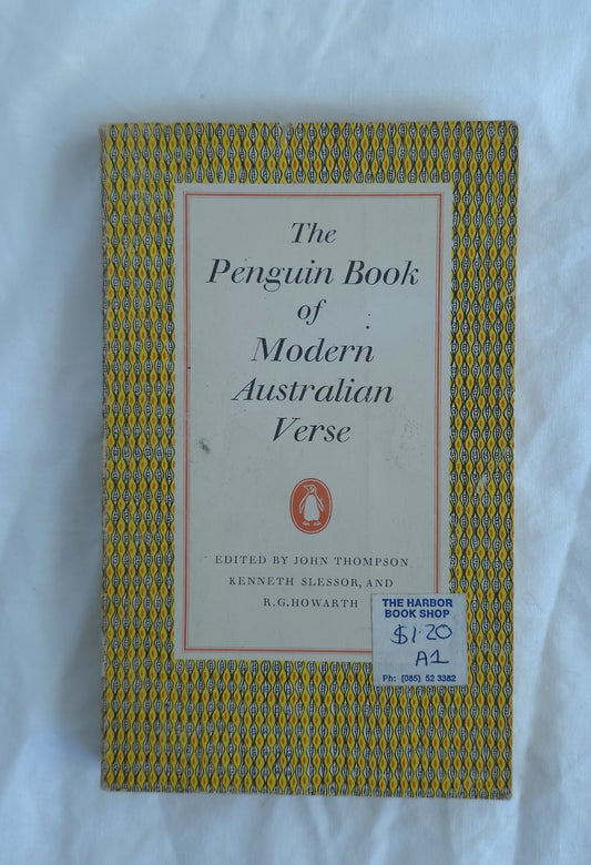Book cover of 'The Penguin Book of Modern Australian Verse' on a white background