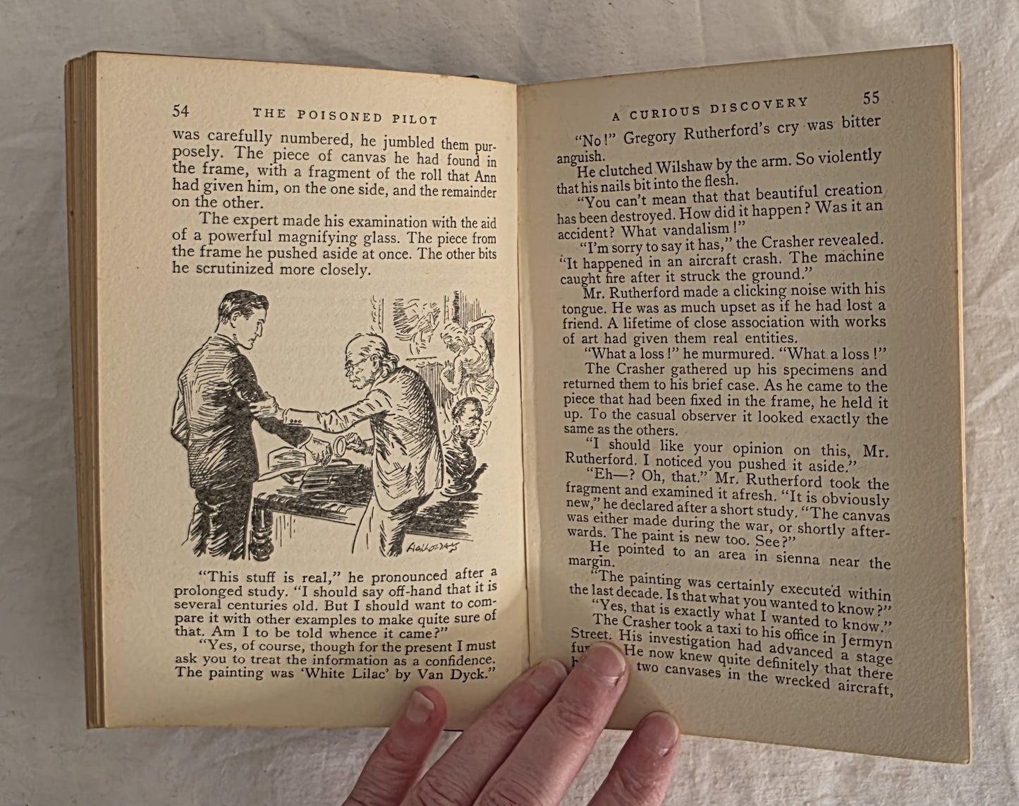 The Poisoned Pilot by Captain A. O. Pollard