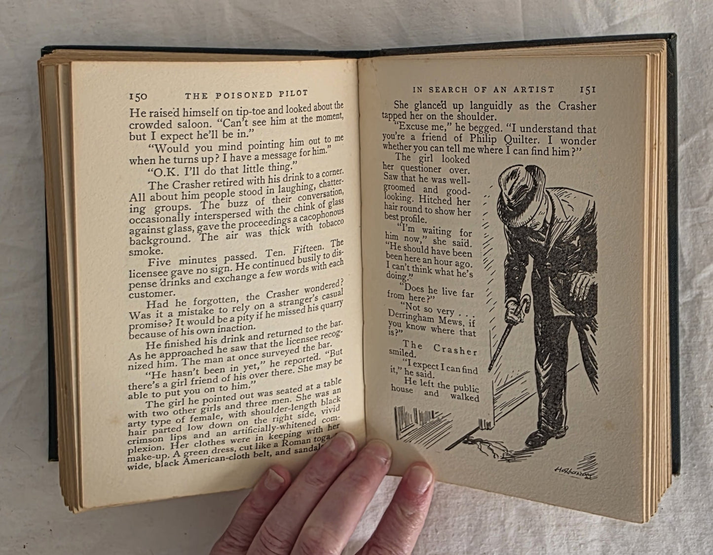 The Poisoned Pilot by Captain A. O. Pollard