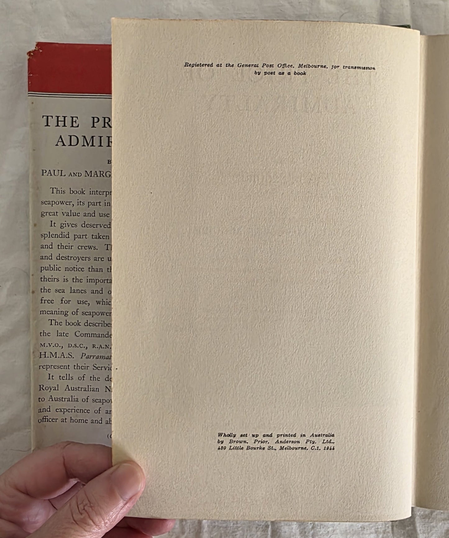 The Price of Admiralty by Paul McGuire and Frances Margaret McGuire