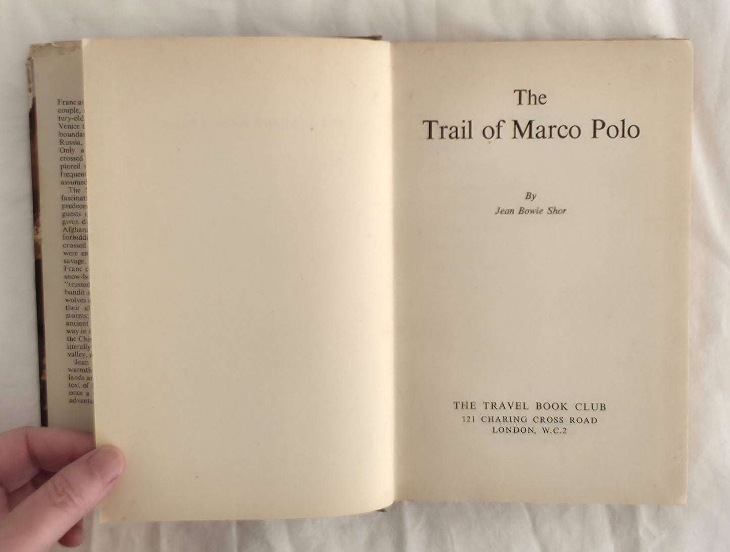 The Trail of Marco Polo by Jean Bowie Shor