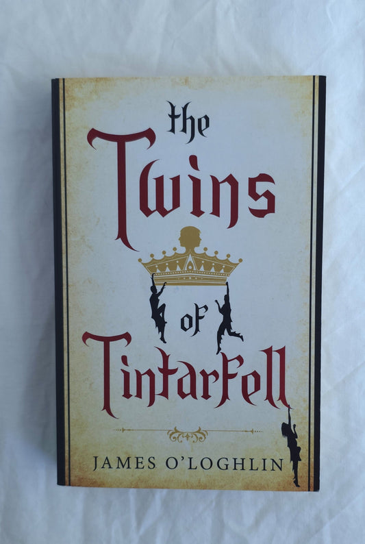 Book cover of 'The Twins of Tintarfell' by James O'Loughlin on a white background