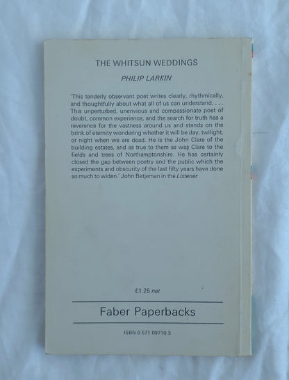 The Whitsun Weddings by Philip Larkin