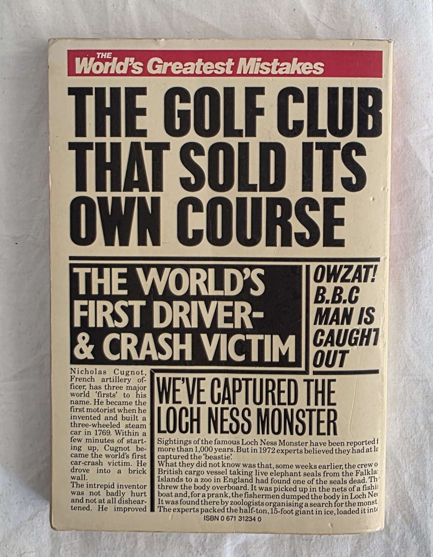 The World’s Greatest Mistakes by Nigel Blundell