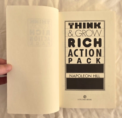 The Think and Grow Rich Action Pack by Napoleon Hill