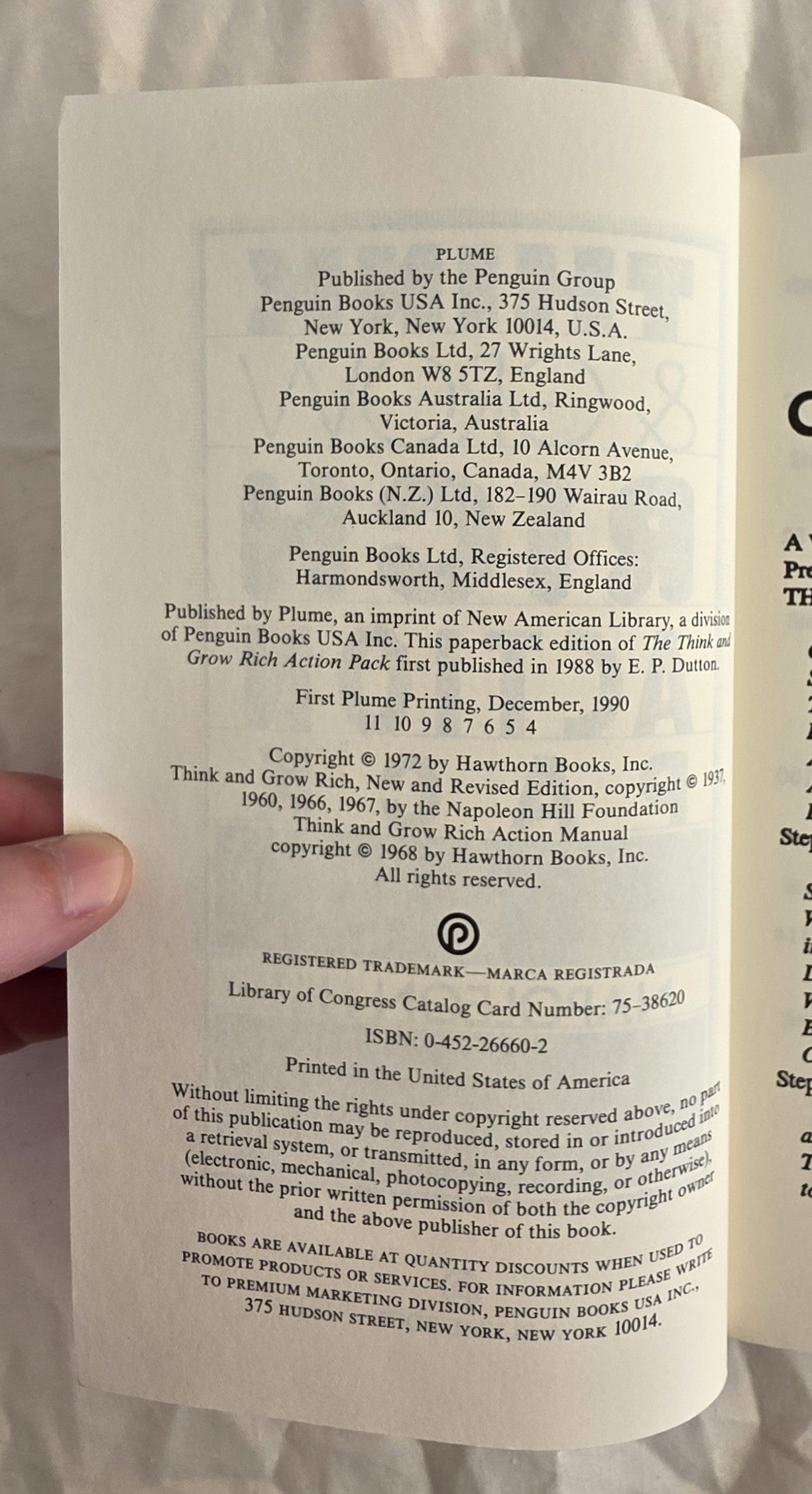 The Think and Grow Rich Action Pack by Napoleon Hill
