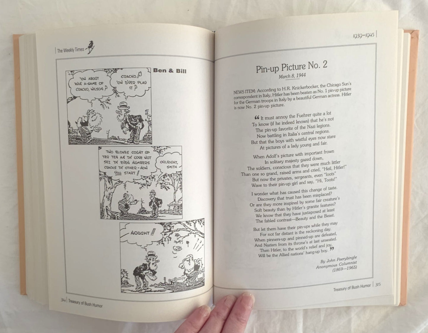 Treasury of Bush Humor by Jim Main