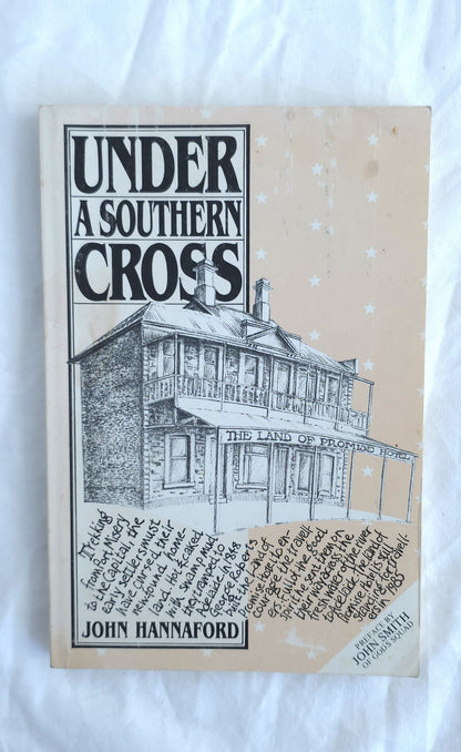 Book cover of 'Under a Southern Cross' by John Hannaford on a white background