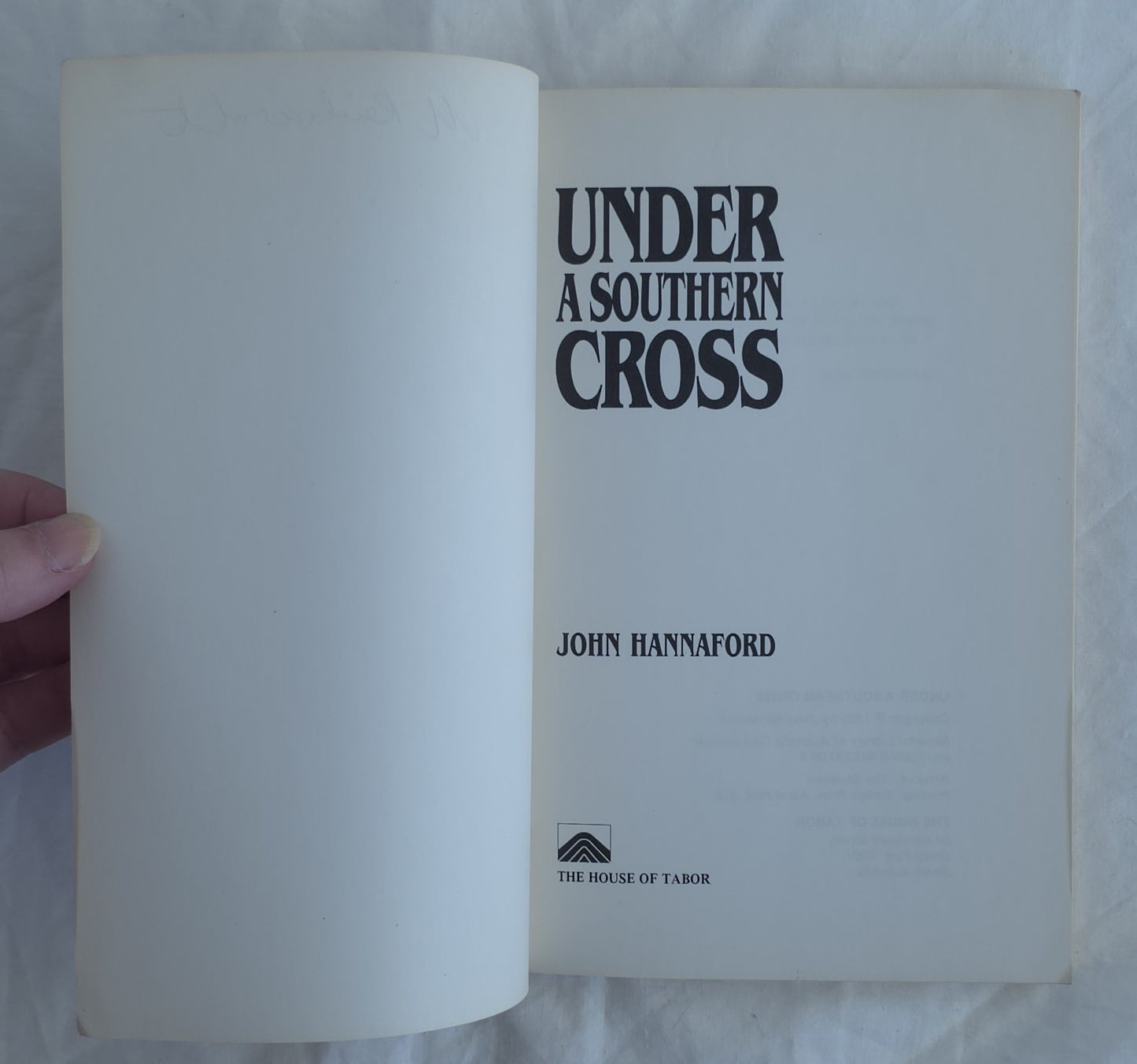 Under a Southern Cross by John Hannaford