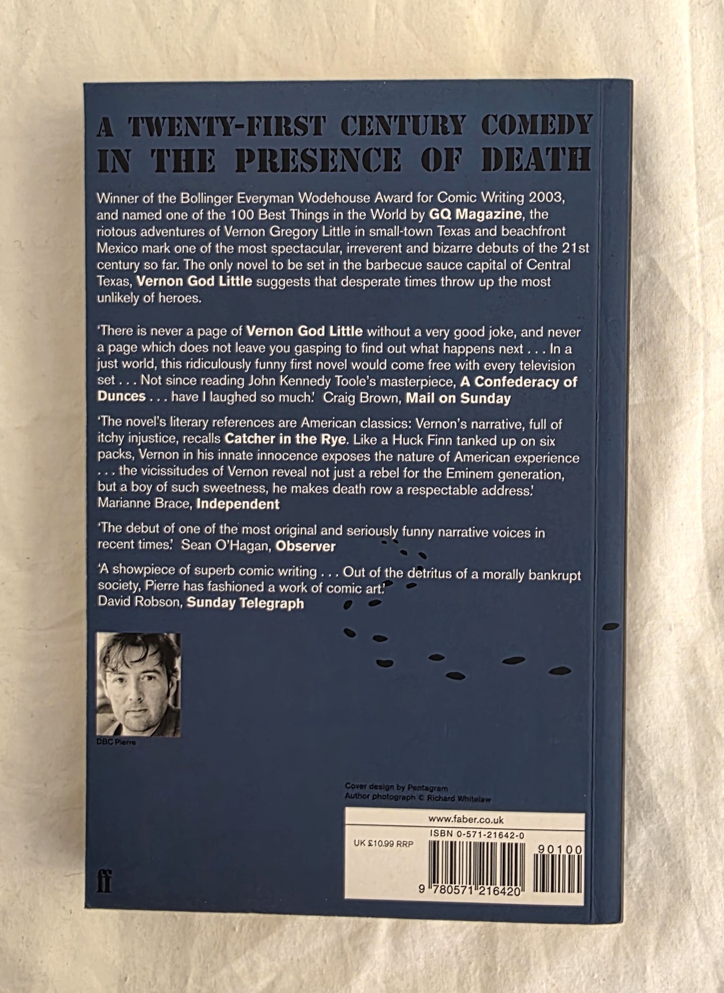 Vernon God Little by DBC Pierre