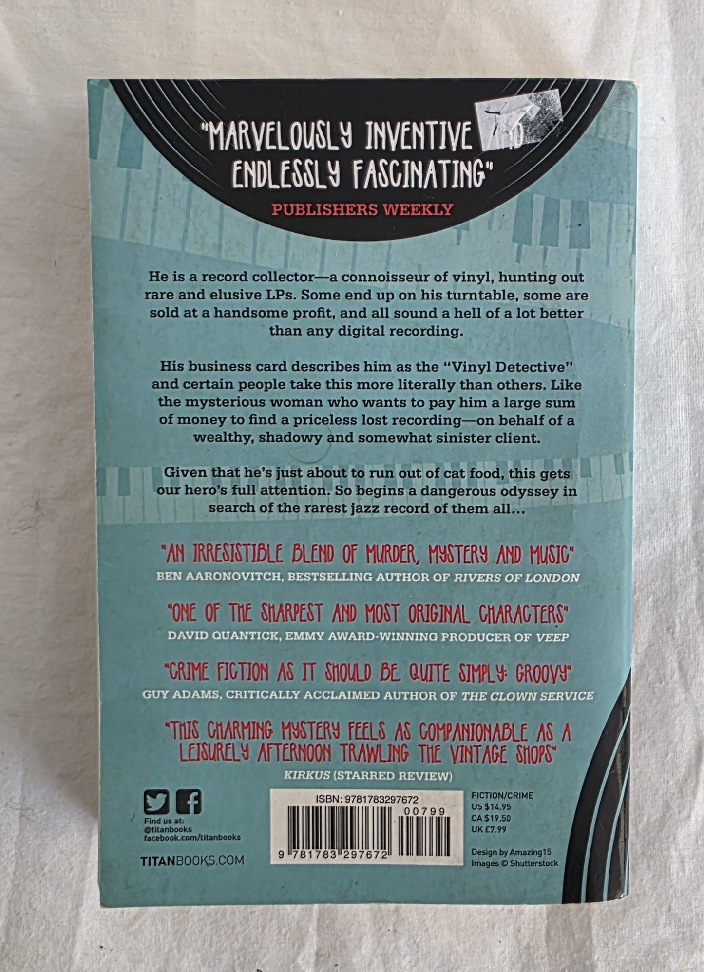 The Vinyl Detective by Andrew Cartmel