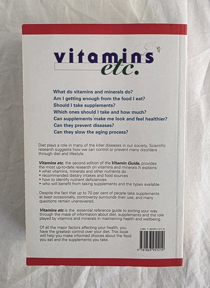 Vitamins etc. by Nicola Reavley