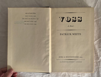 Voss by Patrick White