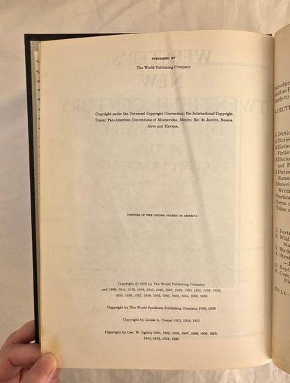 Webster’s New Twentieth Century Dictionary of the English Language by Noah Webster and Jean L. McKechnie