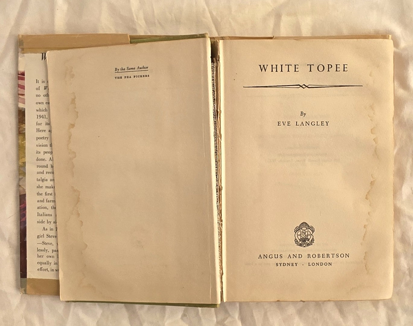 White Topee by Eve Langley