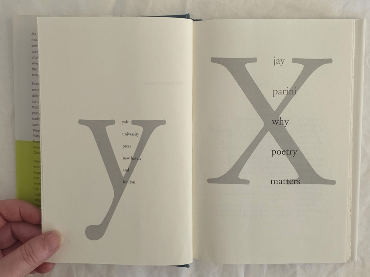 Why Poetry Matters by Jay Parini