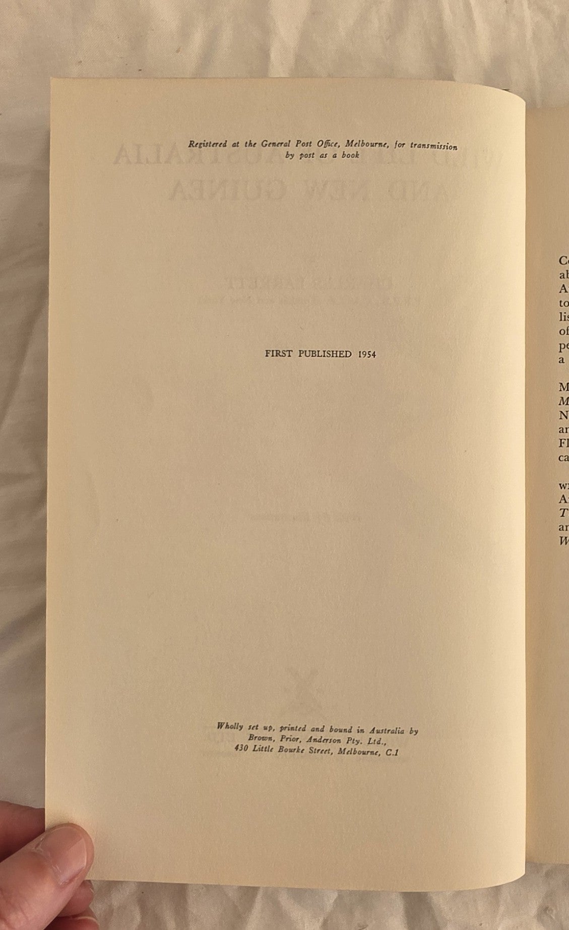 Wild Life of Australia and New Guinea by Charles Barrett