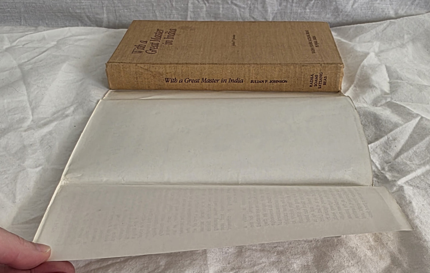 With a Great Master in India by Julian P. Johnson