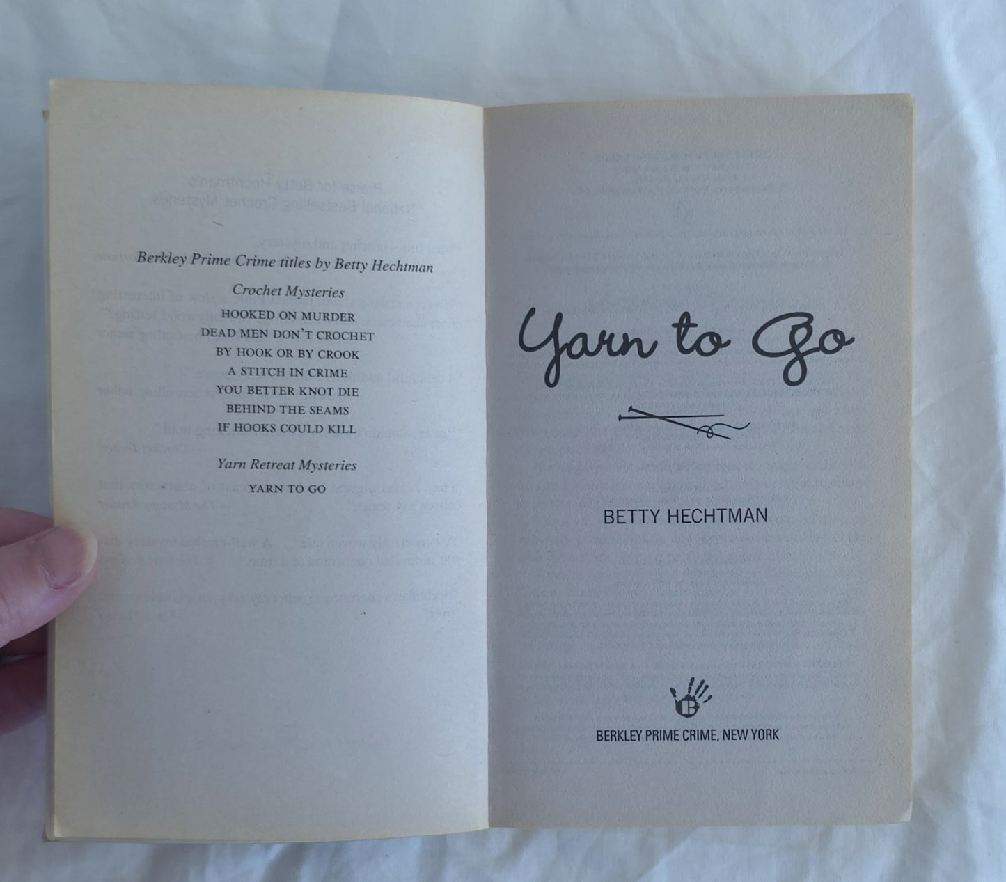 Yarn to Go by Betty Hechtman