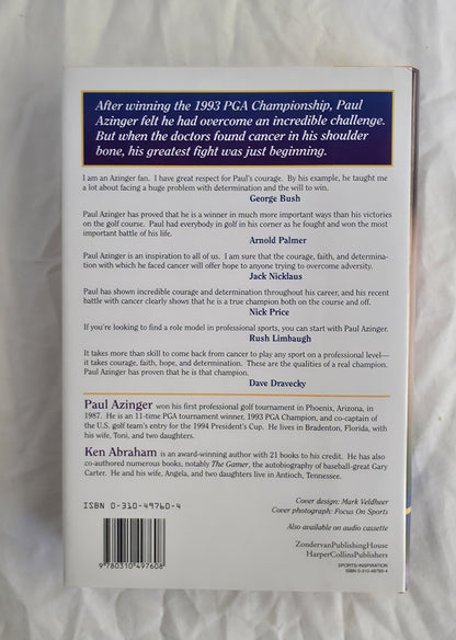 Zinger by Paul Azinger with Ken Abraham