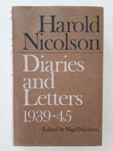 Load image into Gallery viewer, Diaries and Letters 1939-45 by Harold Nicolson 
