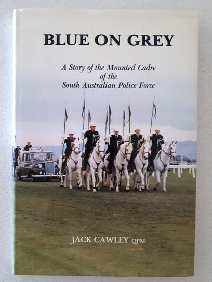 Blue On Grey by Jack Cawley