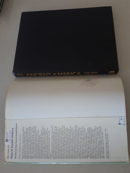 Atlas of Ancient America by Michael Coe, Dean Snow and Elizabeth Benson
