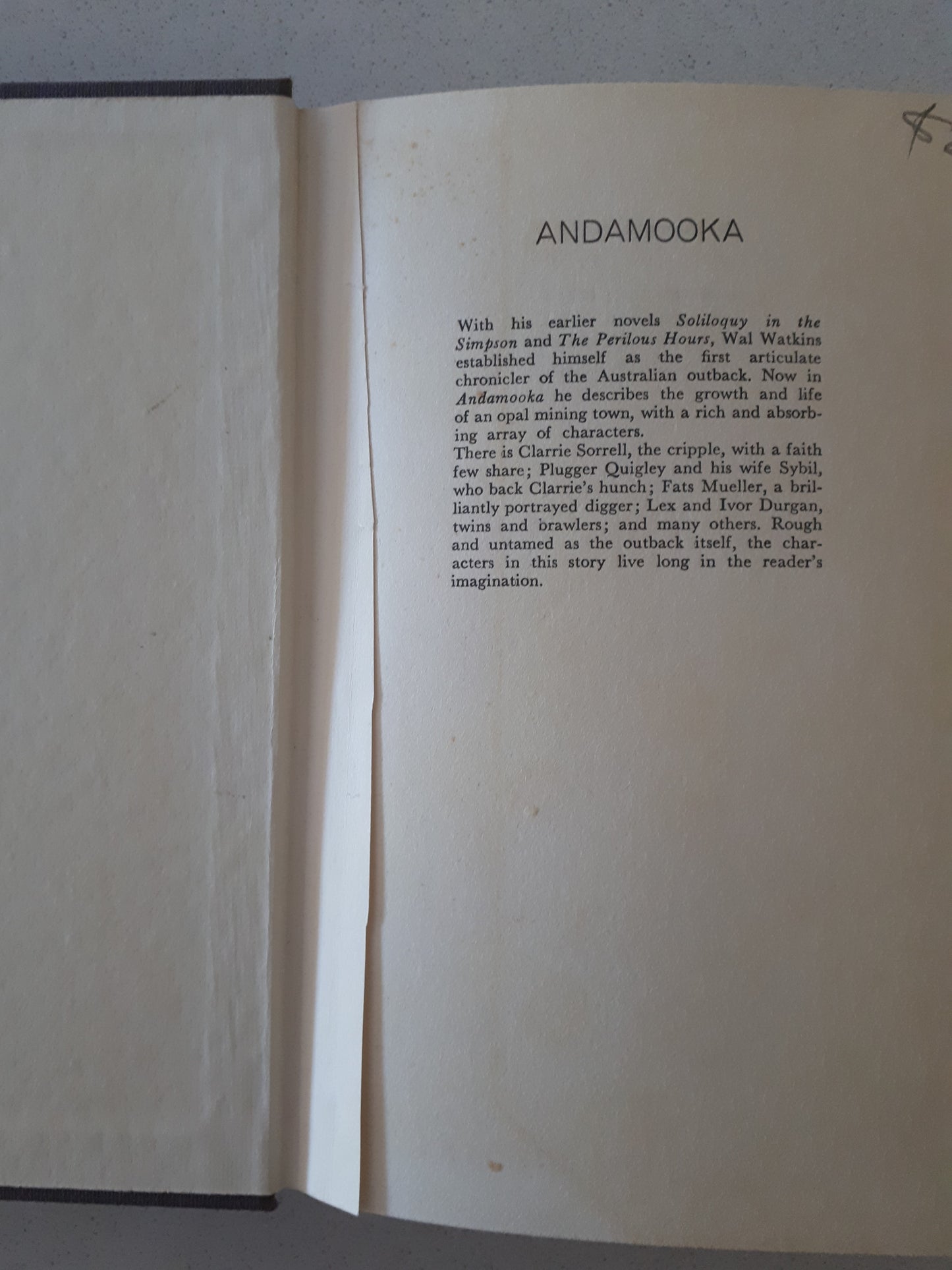 Andamooka by Wal Watkins